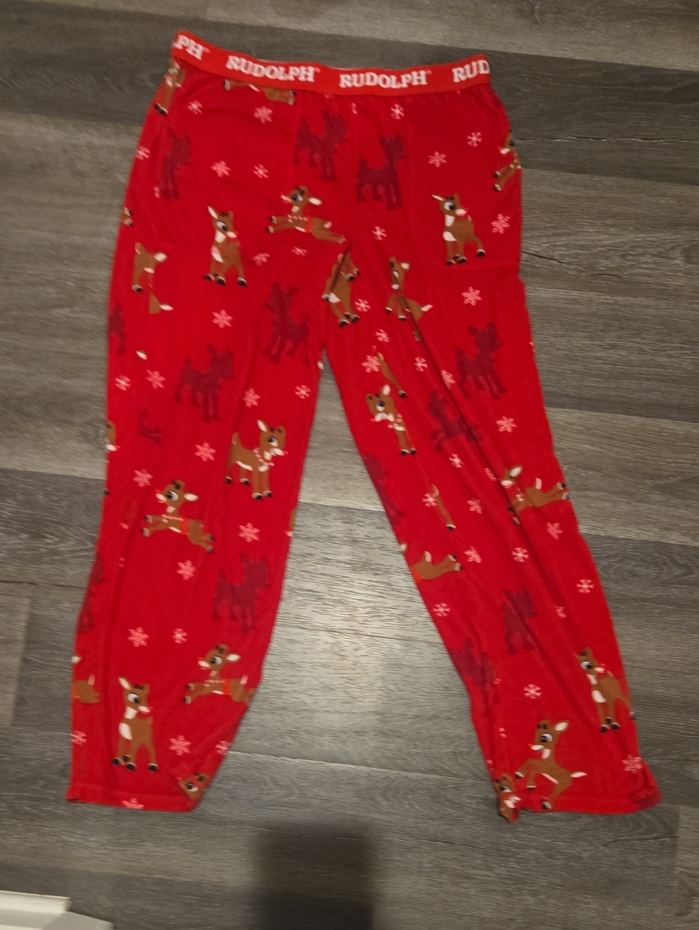 Rudolph Red Women's Holiday Pajama Pants